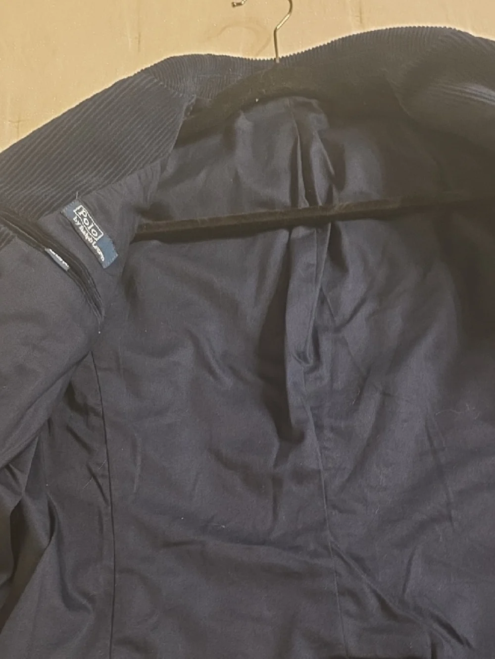 Polo by Ralph Lauren Dark Navy Corduroy Blazer Size M (12-14) Boys